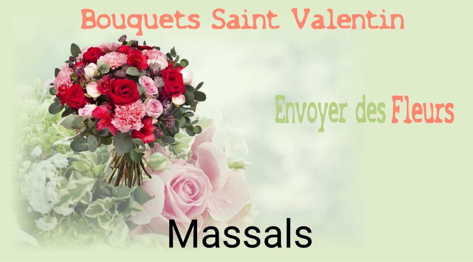 Roses de Saint-Valentin livrées à Massals